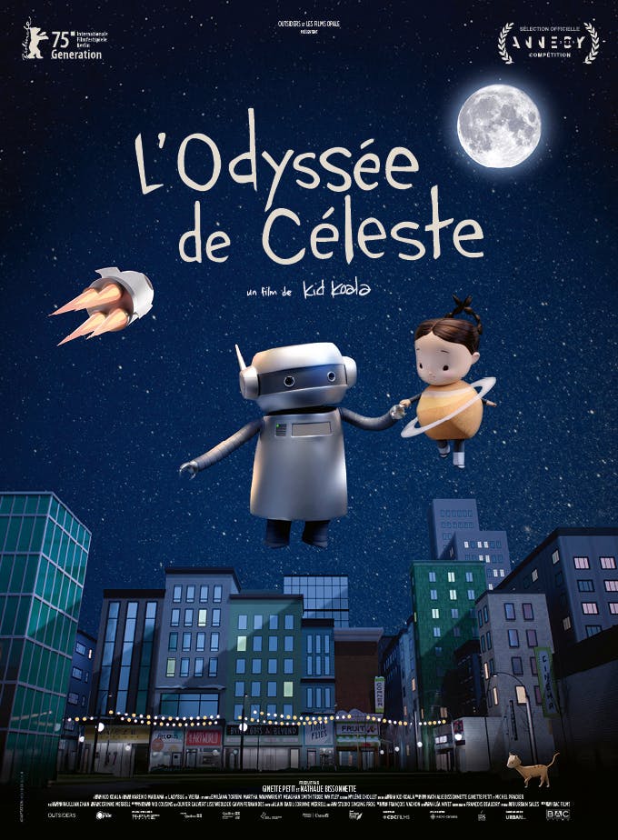 Affiche du film : L'ODYSSÉE DE CÉLESTE