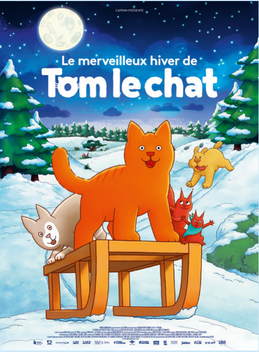 Affiche : LE MERVEILLEUX HIVER DE TOM LE CHAT